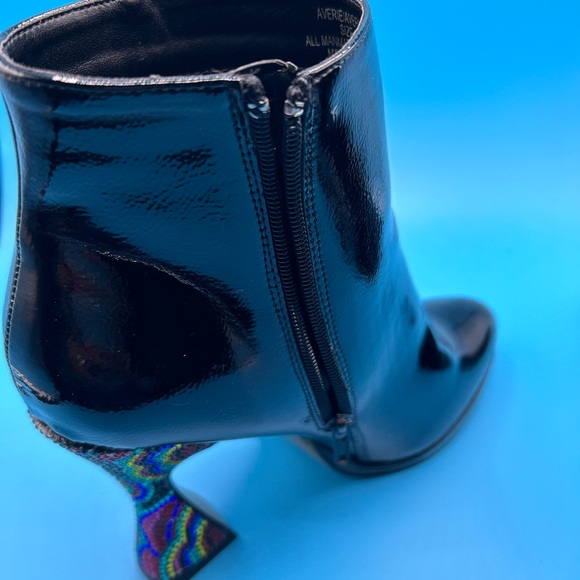 Betsy Johnson Dress Boot with Rhinestone Heels Size 9 - Picture 9 of 13